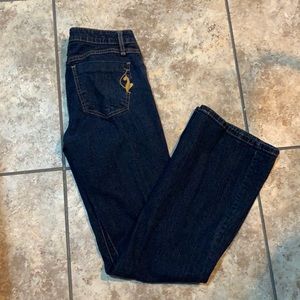 Phat fashions Silver Label Size 9 Dark Blue Jeans